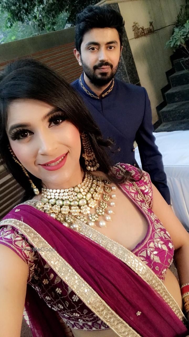 Photo From Arjuban’s look for her sister’s wedding  - By Glam Diva Makeovers by Divyaa Seth