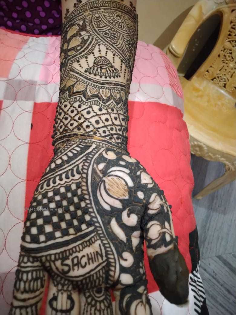 Photo From parul's reception - By Kanchan's Mehendi