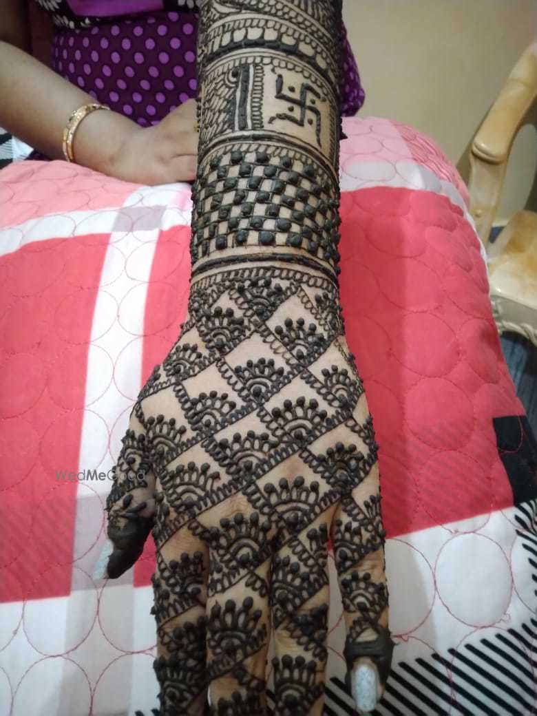 Photo From parul's reception - By Kanchan's Mehendi