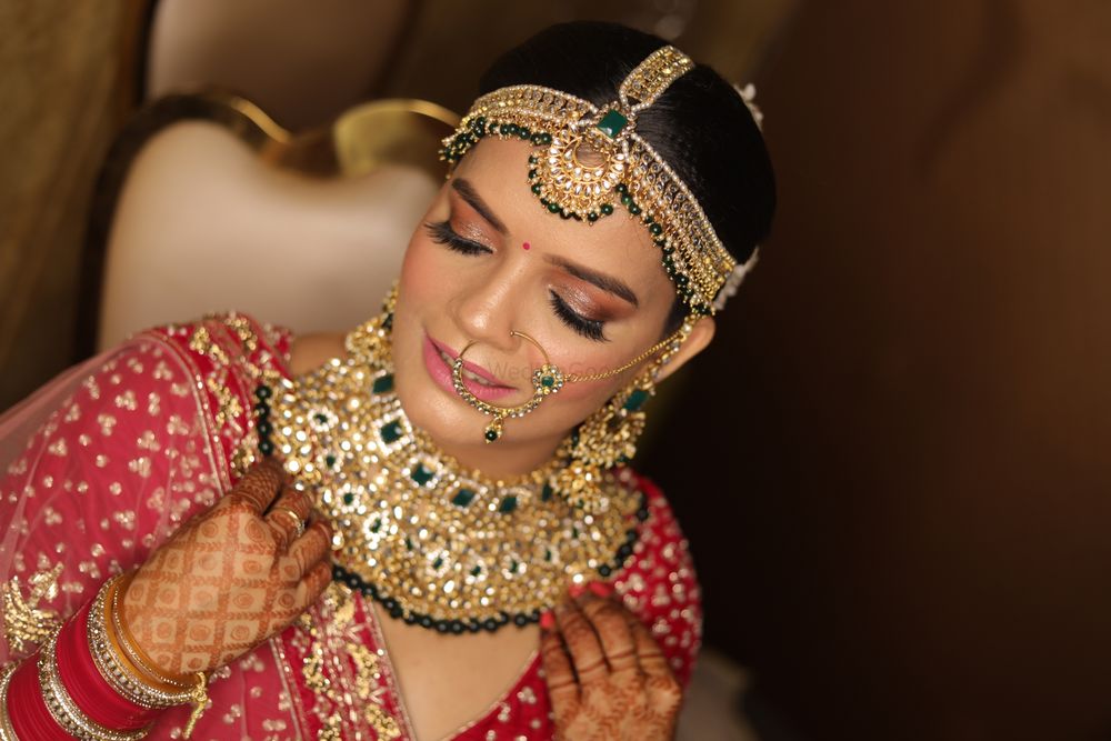 Photo From Priyanka Wedding - By Makeovers by Meenu Jain