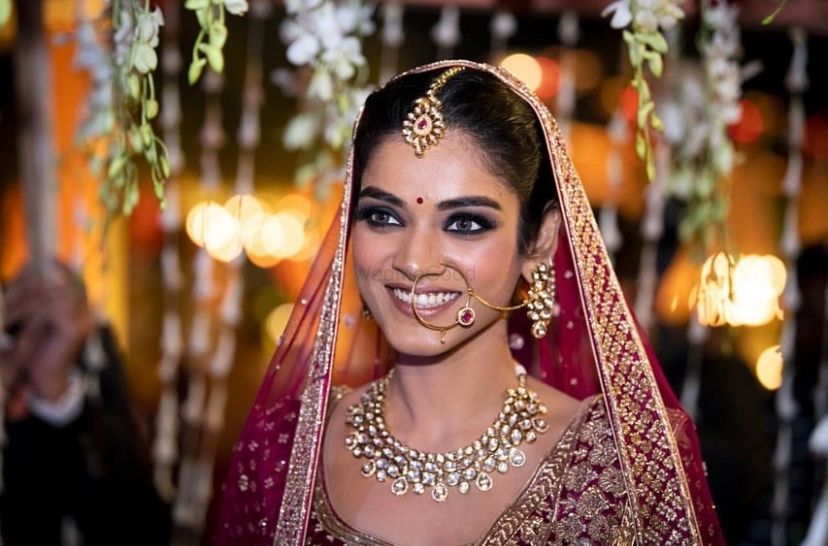 Photo From riju’s wedding look  - By Loose Powder Makeups