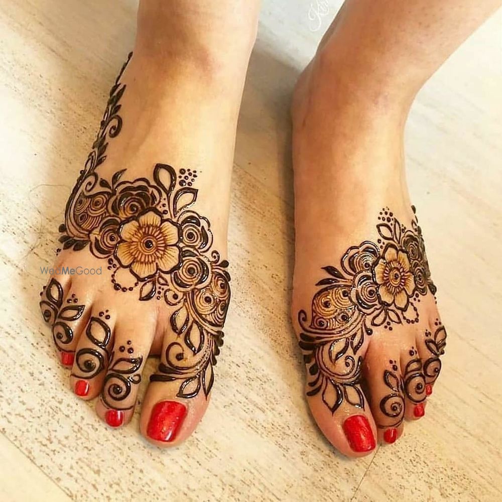 Photo From feet designs - By KP Mehandi Art