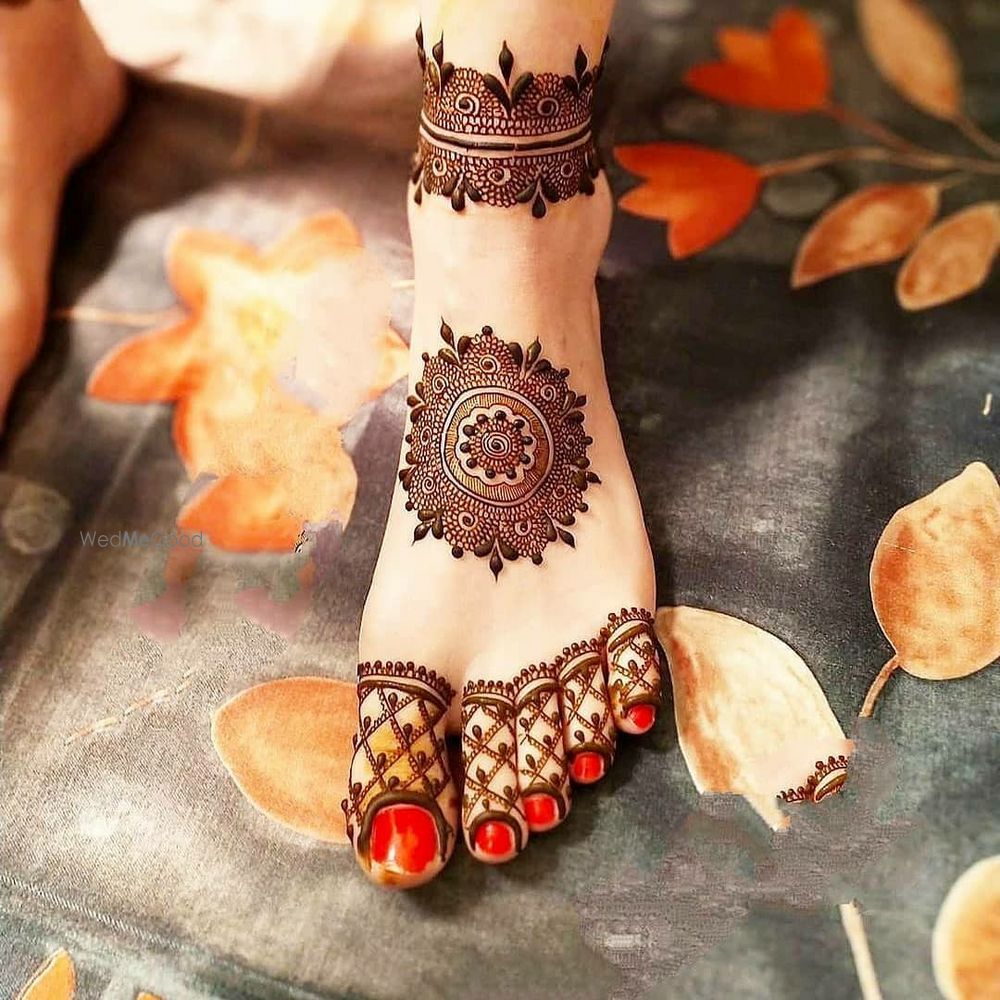 Photo From feet designs - By KP Mehandi Art