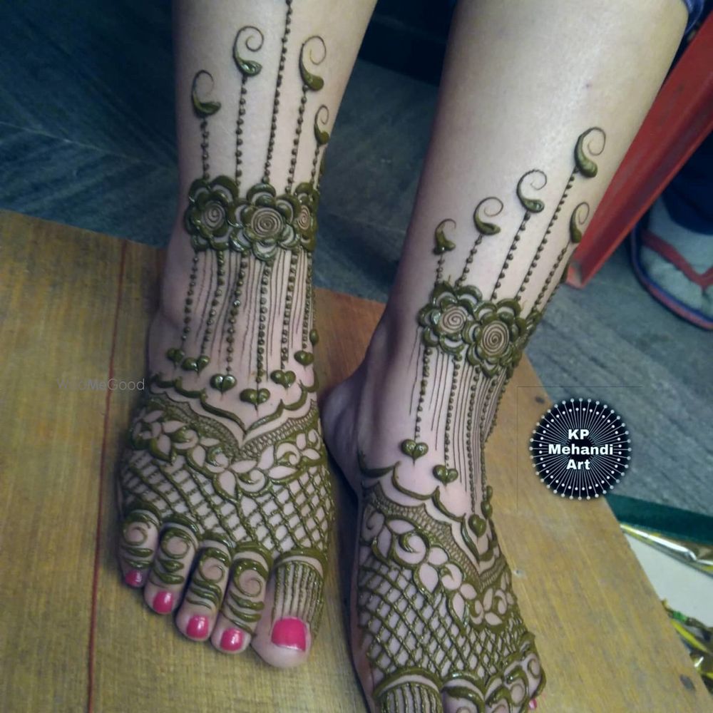 Photo From feet designs - By KP Mehandi Art