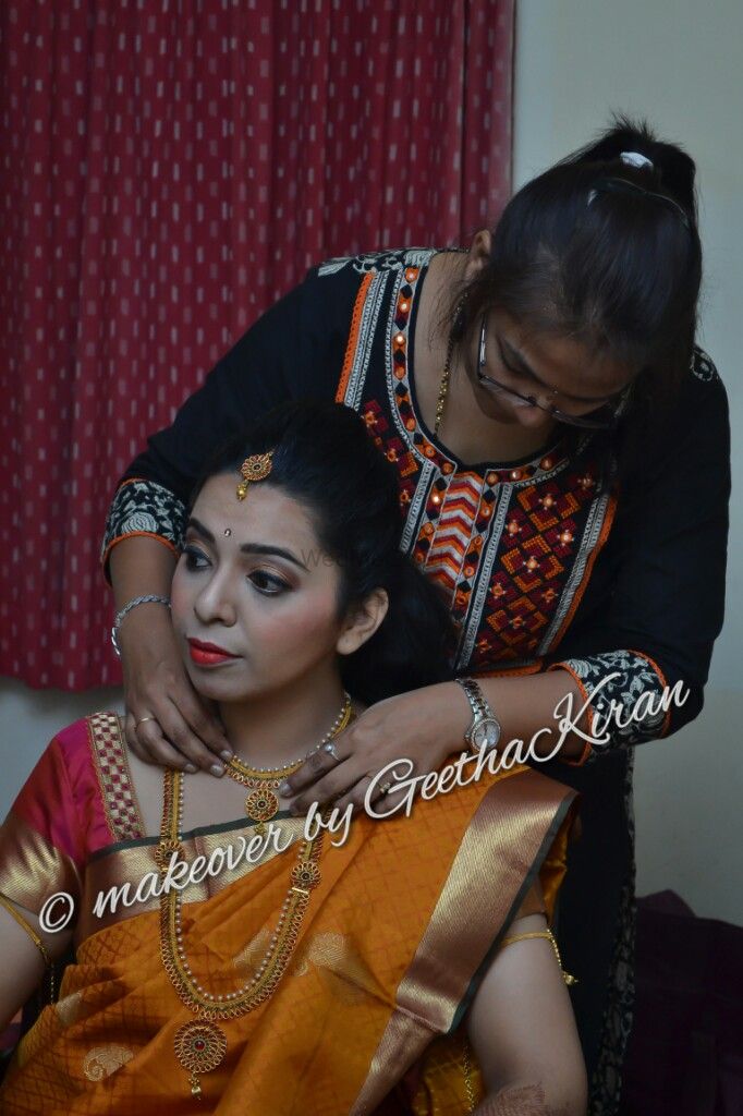 Photo From Shiva Sharma Wedding - By Makeup Artist Geetha Kiran