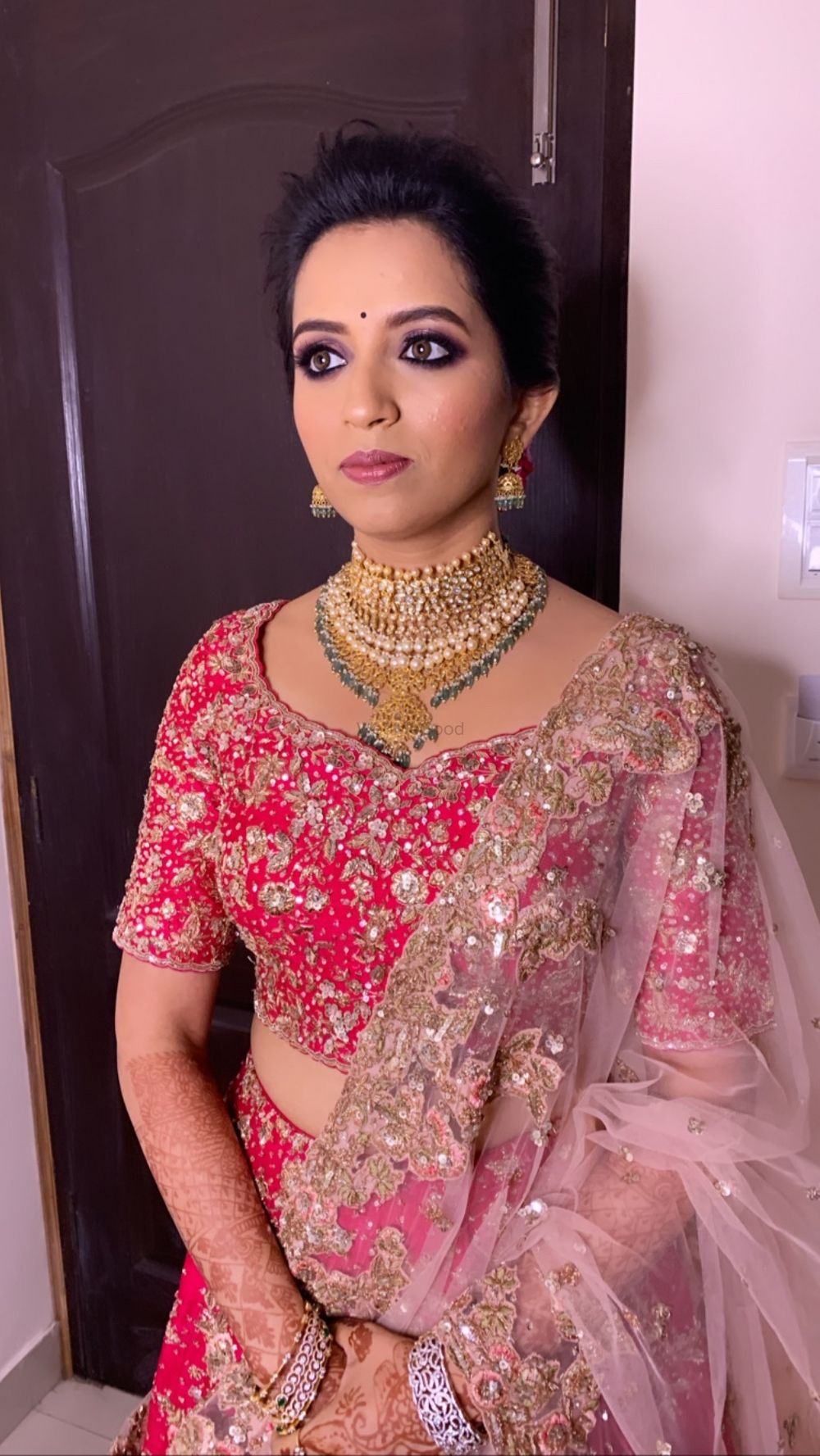 Photo From reception look for Sneha  - By Loose Powder Makeups
