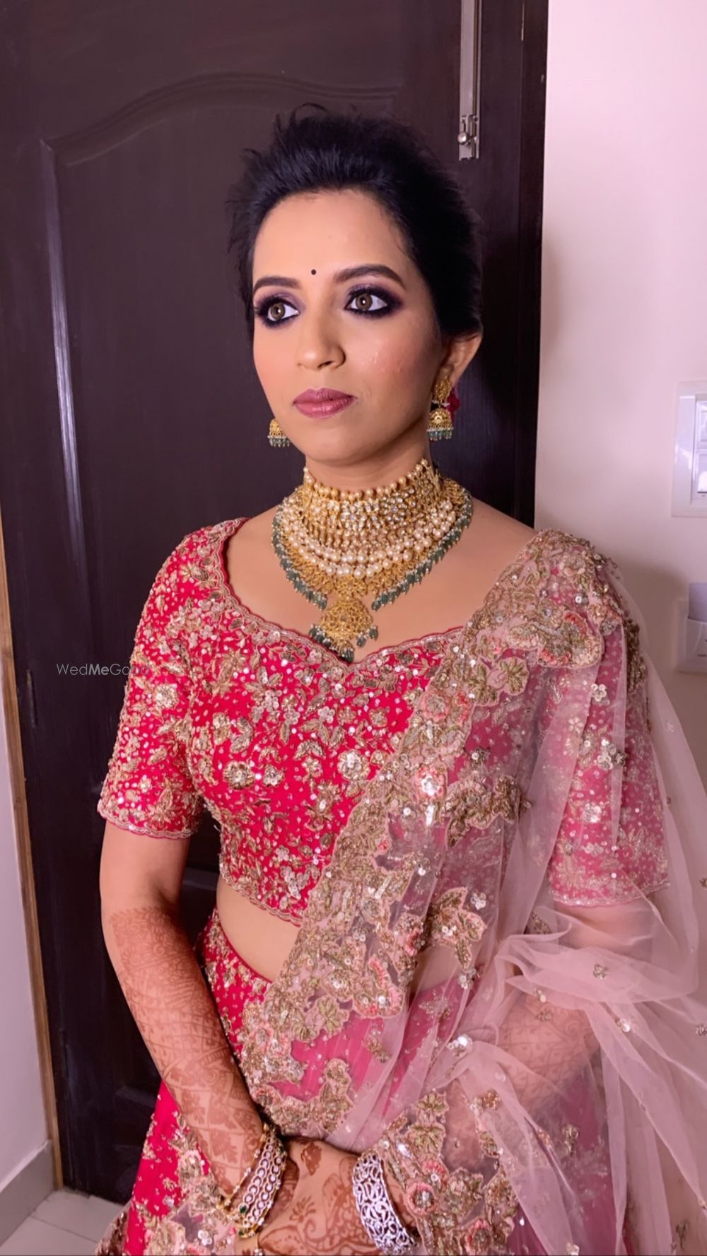 Photo From reception look for Sneha  - By Loose Powder Makeups