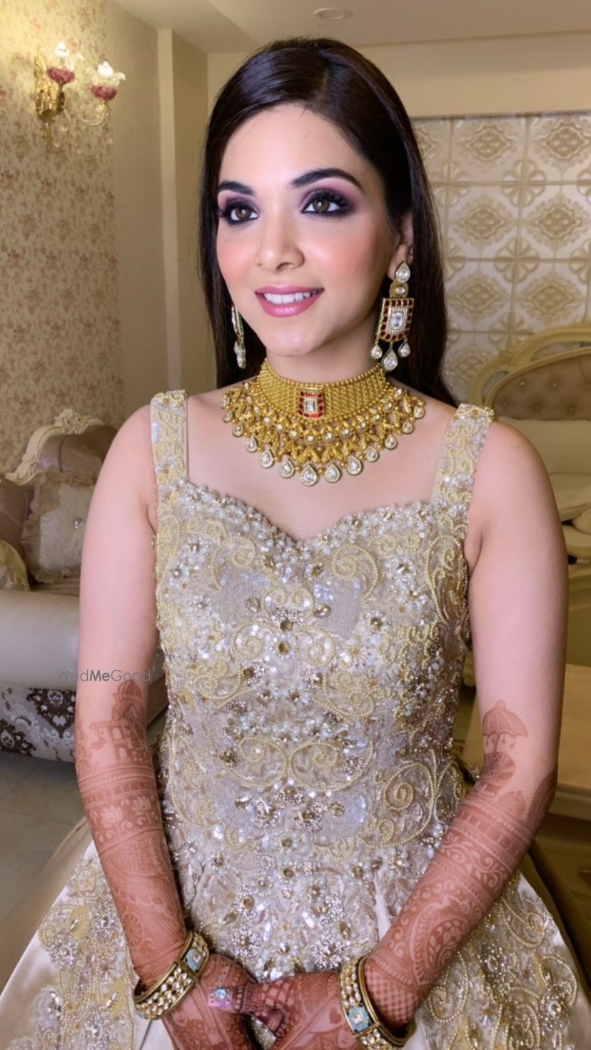 Photo From Gurbani’s engagement  - By Loose Powder Makeups