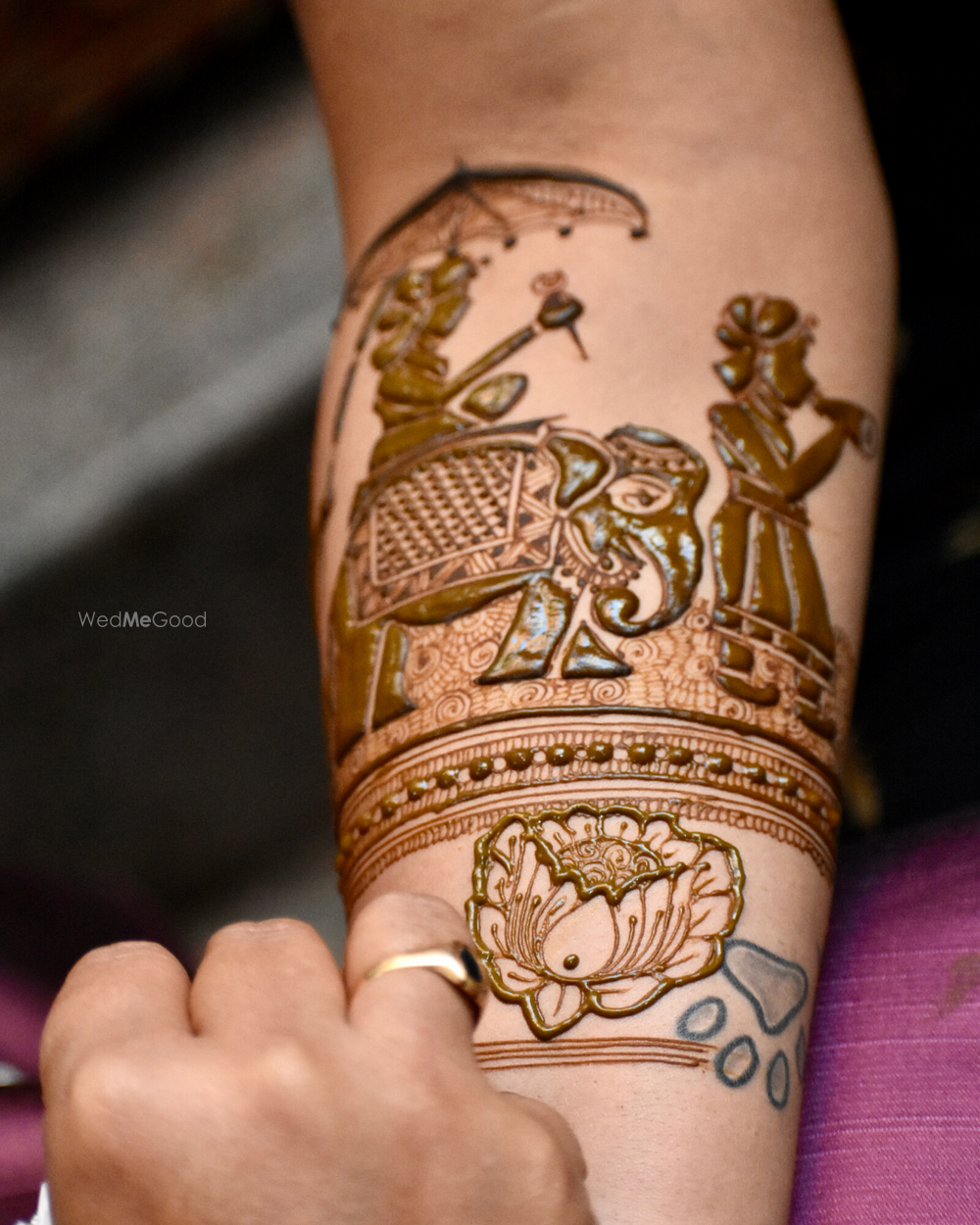 Photo From Keerthana's Wedding Mehndi - By Pushpa Mehndi Arts