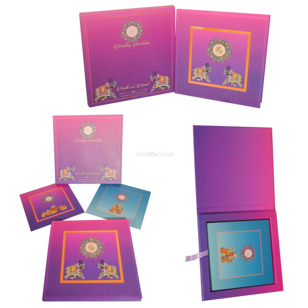 Photo From traditinal purple card - By Montana Cards