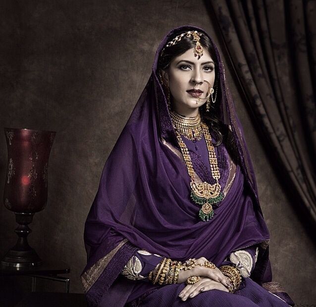 Photo of Royal Purple Bride