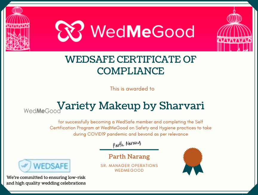 Photo From WedSafe - By Variety Makeup by Sharvari