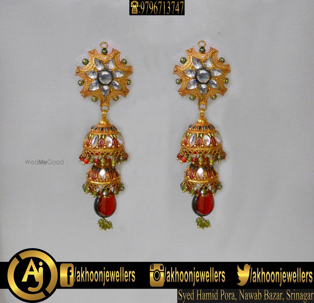 Photo From Gold Earrings - By Akhoon Jewellers