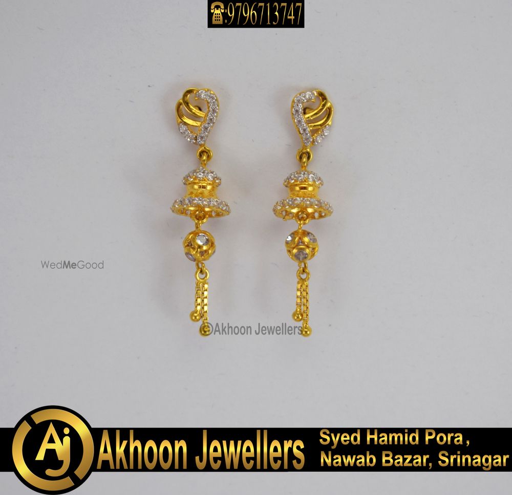 Photo From Gold Earrings - By Akhoon Jewellers