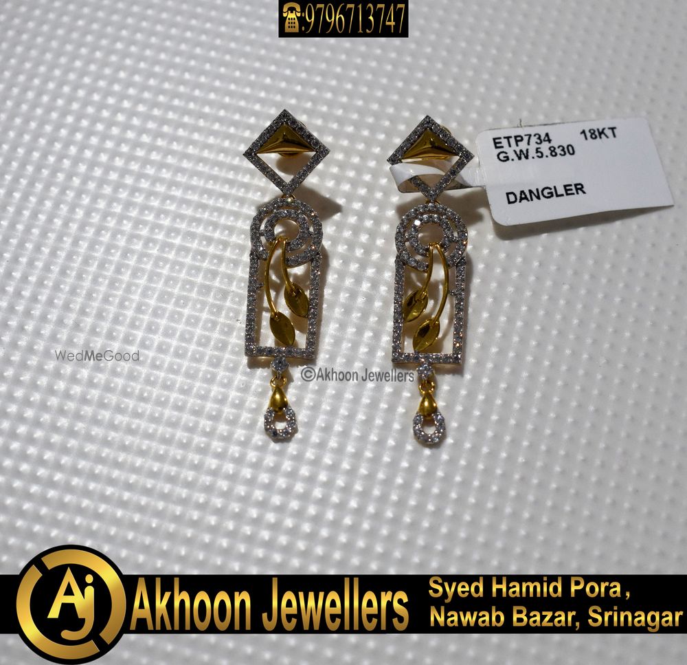 Photo From Gold Earrings - By Akhoon Jewellers