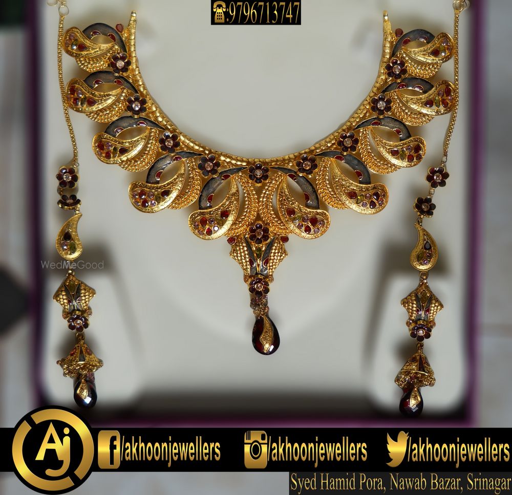 Photo From Gold  Necklaces - By Akhoon Jewellers