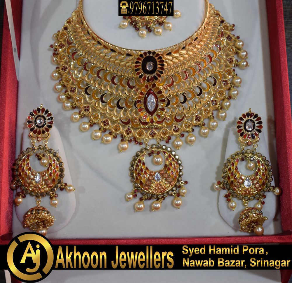 Photo From Gold Choker Sets - By Akhoon Jewellers