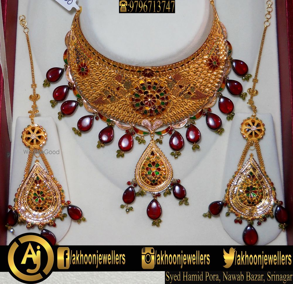 Photo From Gold Choker Sets - By Akhoon Jewellers