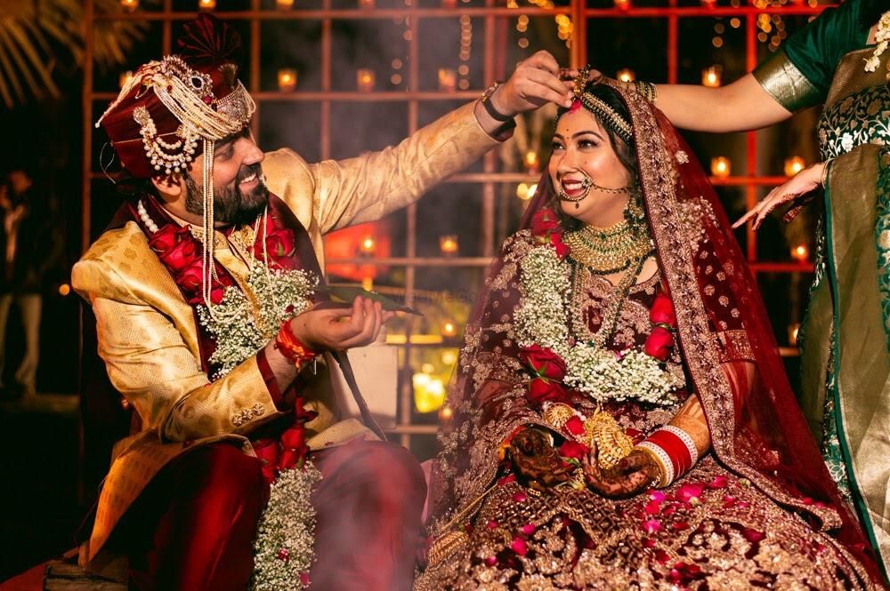 Photo From Jyoshita Bhasin - A tradition red bride! - By Makeup by Reva 