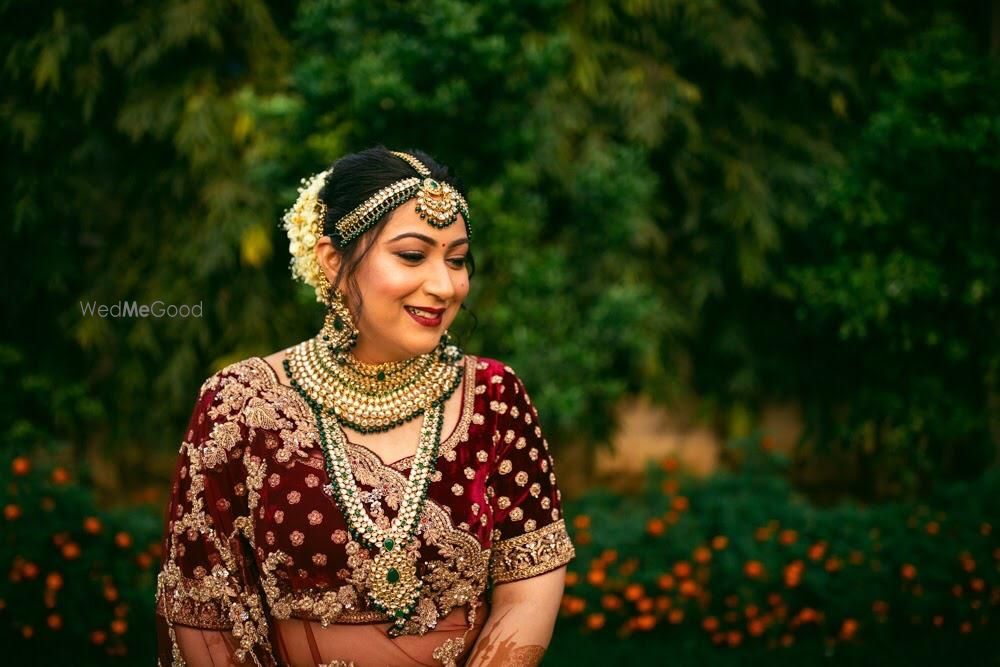 Photo From Jyoshita Bhasin - A tradition red bride! - By Makeup by Reva 