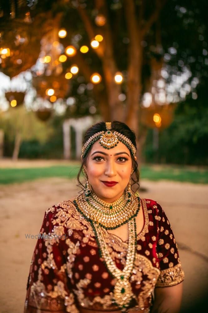 Photo From Jyoshita Bhasin - A tradition red bride! - By Makeup by Reva 