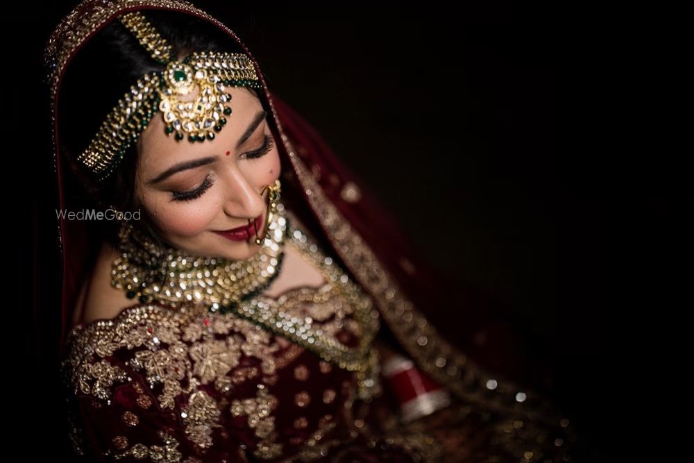 Photo From Jyoshita Bhasin - A tradition red bride! - By Makeup by Reva 