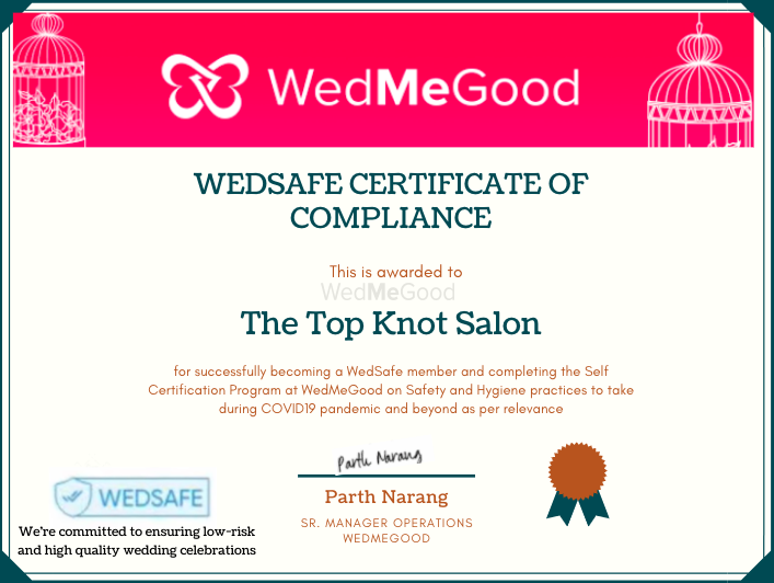 Photo From WedSafe - By The Top Knot Salon
