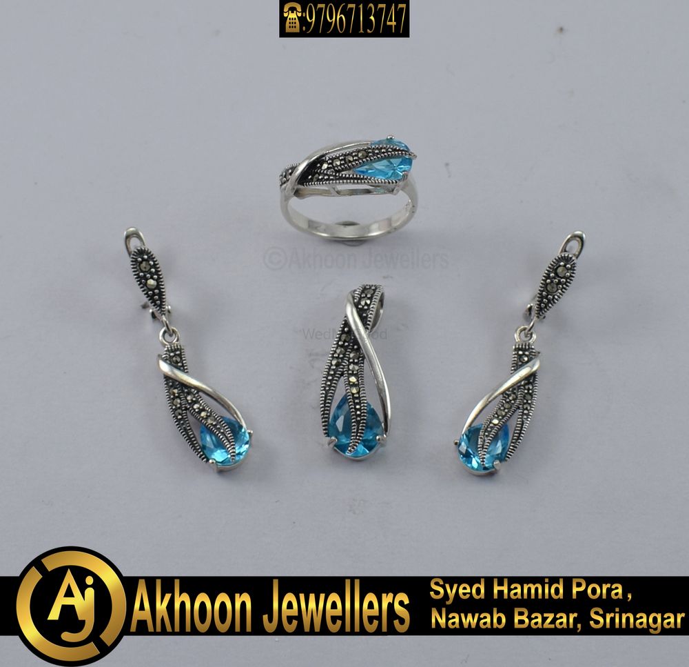 Photo From Silver Pendant Sets - By Akhoon Jewellers