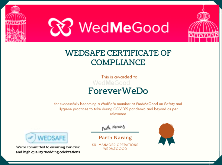 Photo From WedSafe - By ForeverWeDo