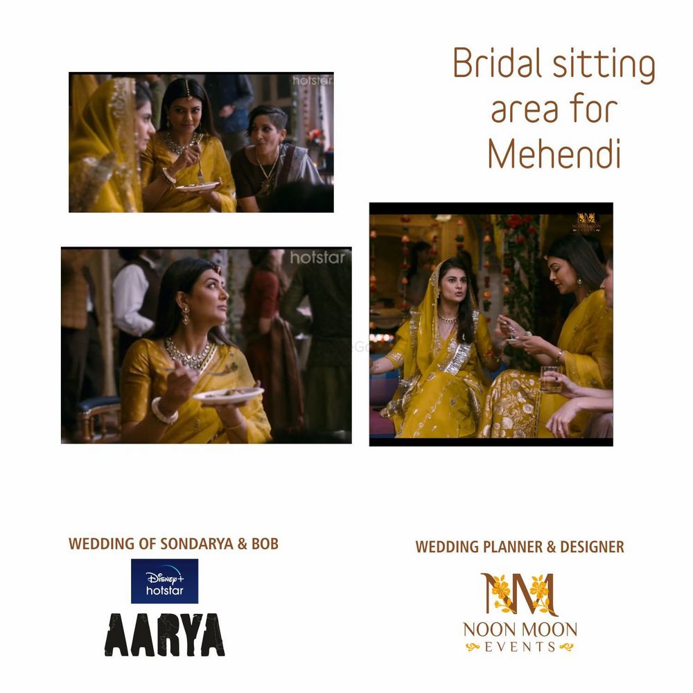 Photo From Mehendi Shoot with Sushmita Sen for Aarya series - By Noon Moon Events