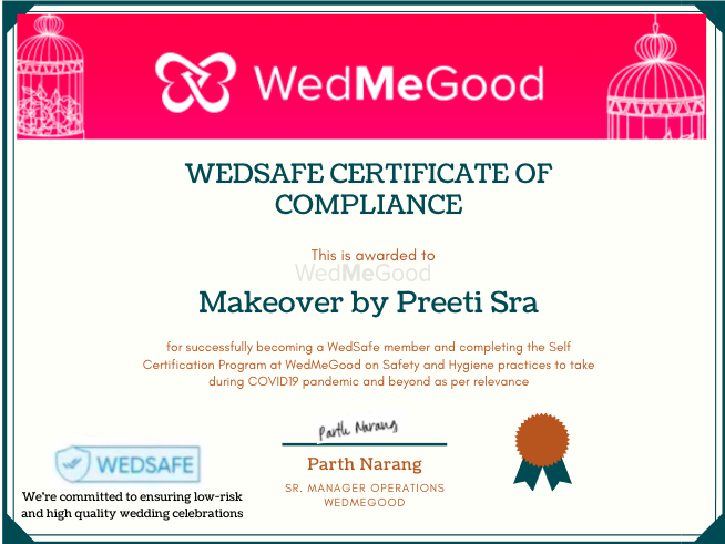 Photo From WedSafe - By Makeover by Preeti Sra
