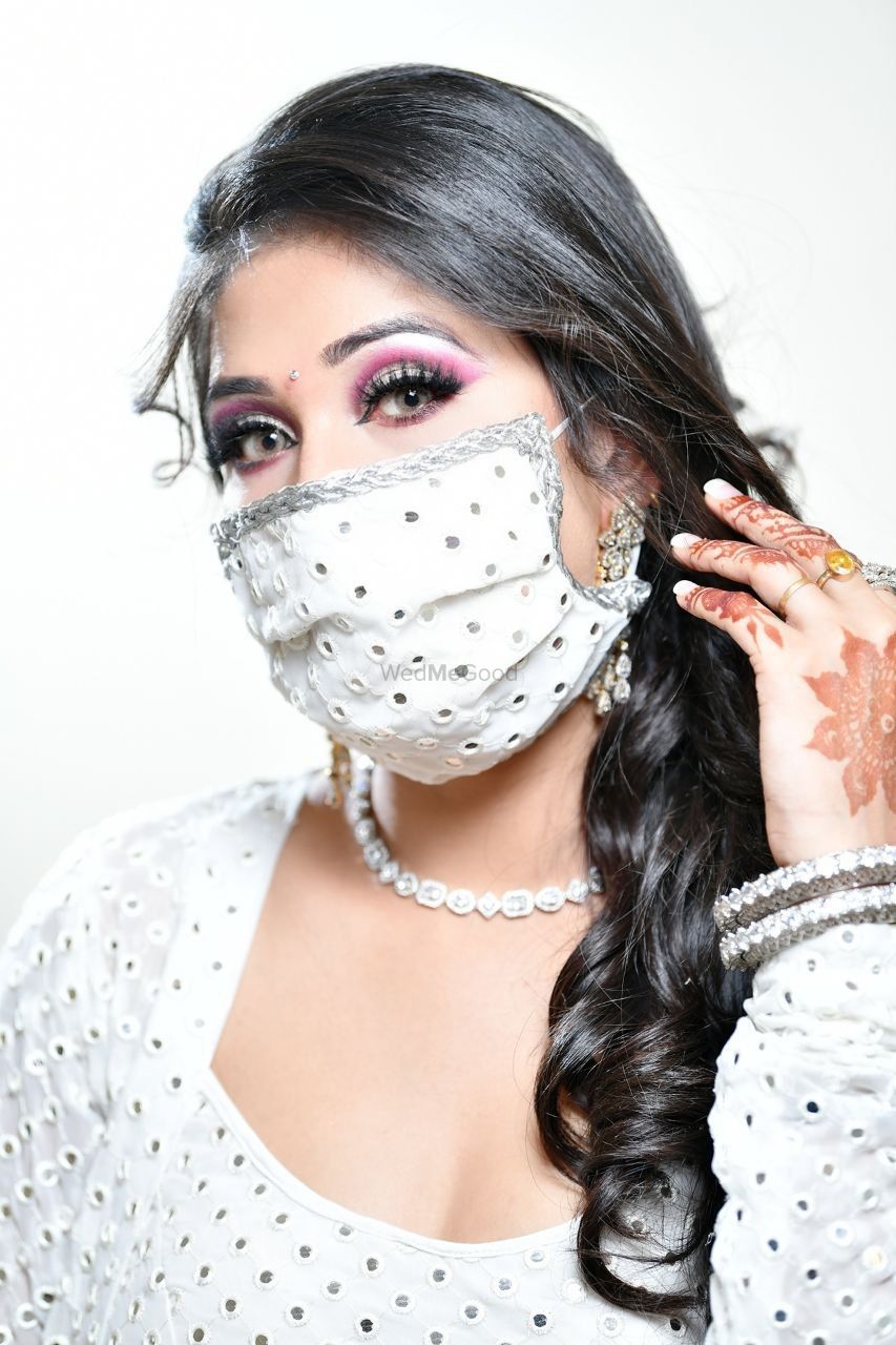 Photo From New Trending Makeup with Mask - By PJ Makeovers by Preeti Jain