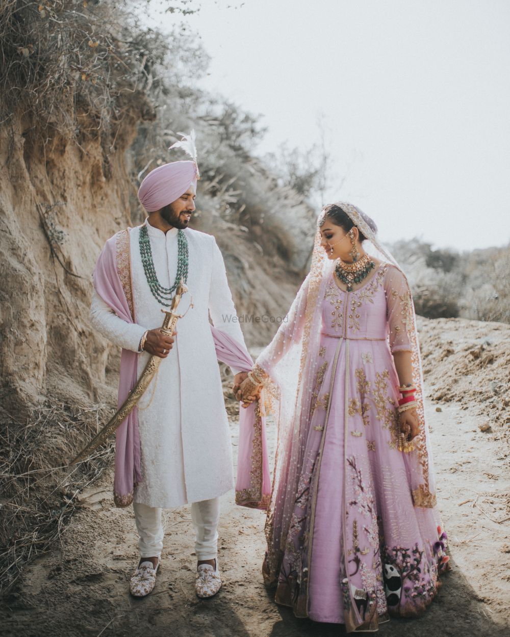 Photo of Sikh couple shot