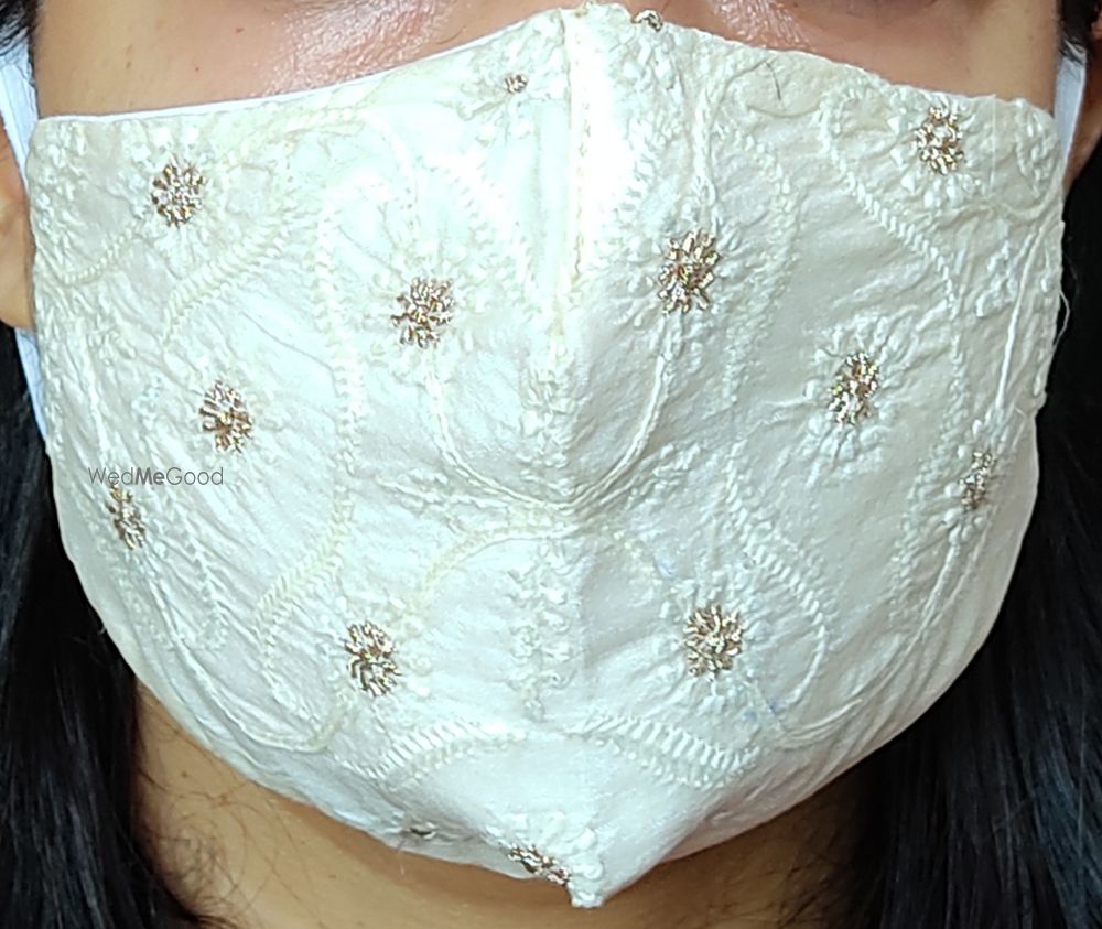 Photo From Chikankari Mask - By LavanGG