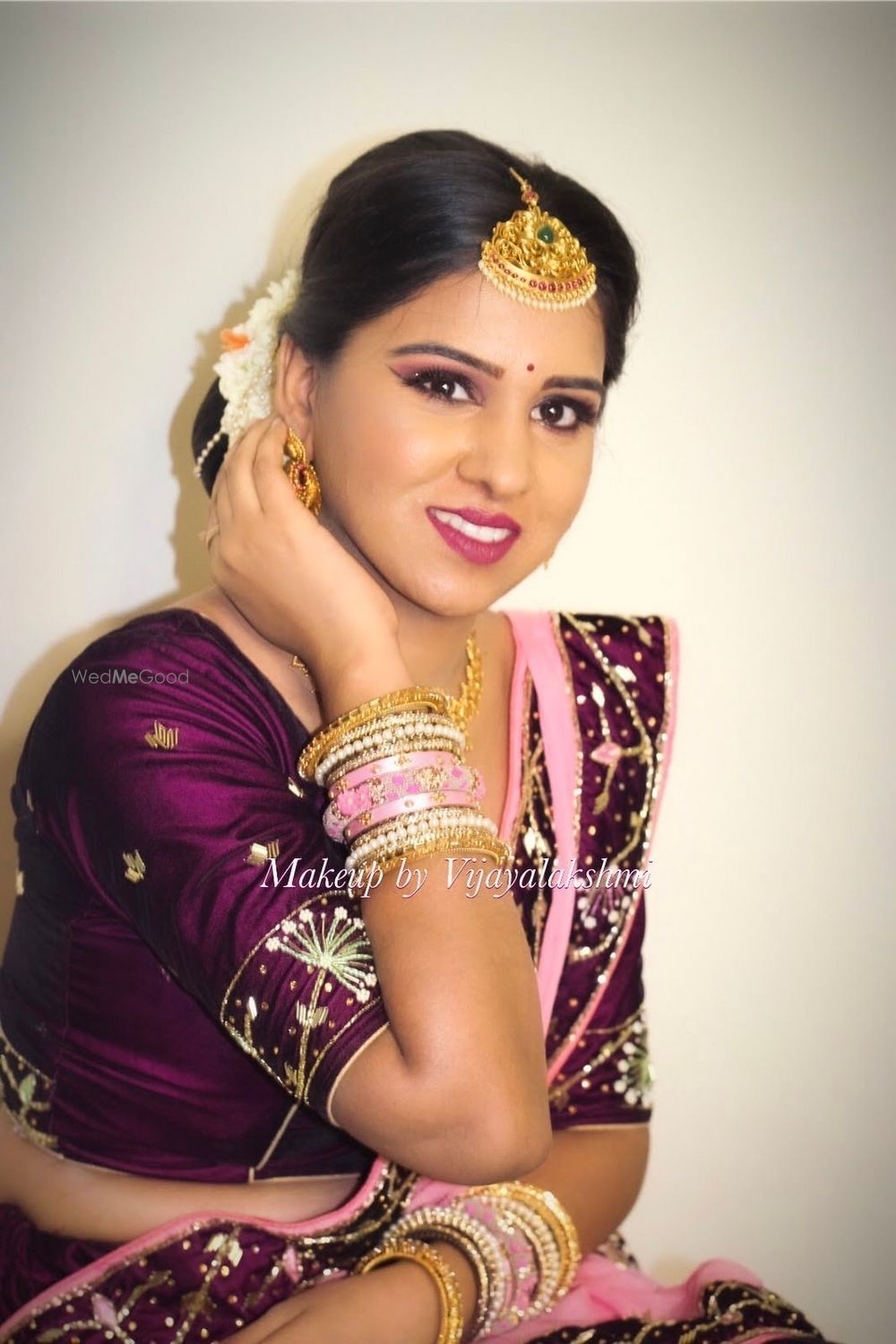 Photo From Sangeet Makeover - By Makeup  by Vijayalakshmi