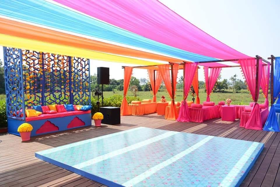 Photo From Haldi Decoration - By The Eventos