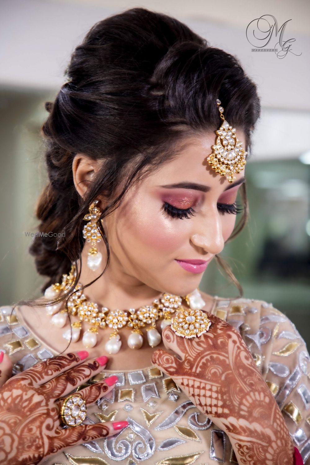 Photo From Anam’s Mehandi  - By Malika Gogia Makeovers