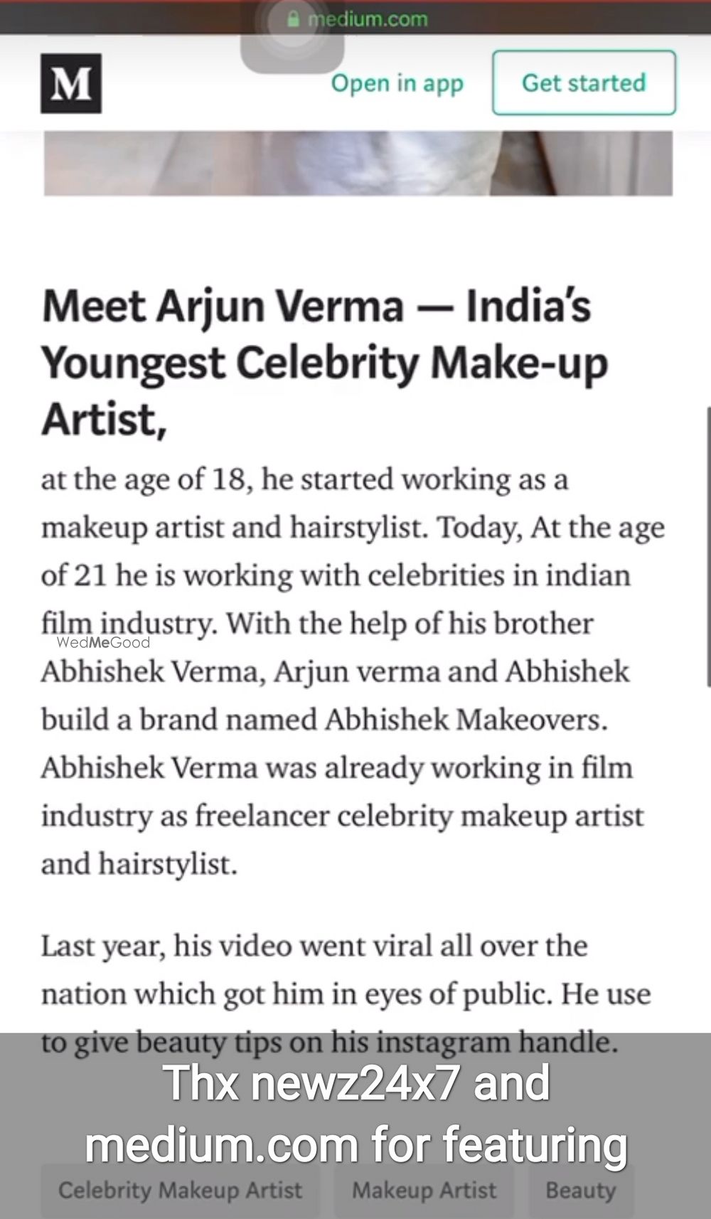 Photo From Media News - By Abhishek Makeovers