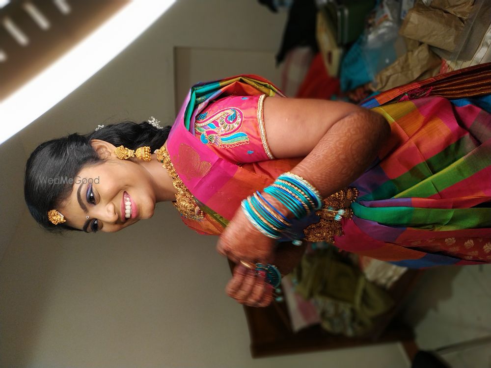 Photo From NICHAYATHARTHAM / RING CEREMONY MAKEUP - By Artistry by Charanyaa Murali