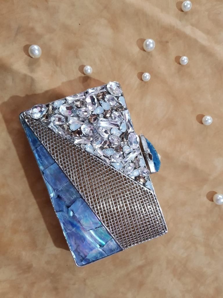 Photo From Mother of Pearl bridal clutches  - By Oh My Clutch by Aafreen Aamir