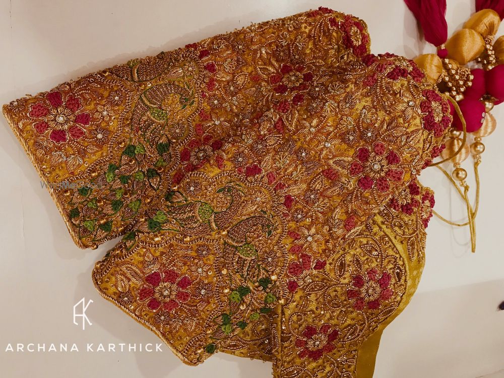 Photo From Handcrafted Blouses II - By Archana Karthick