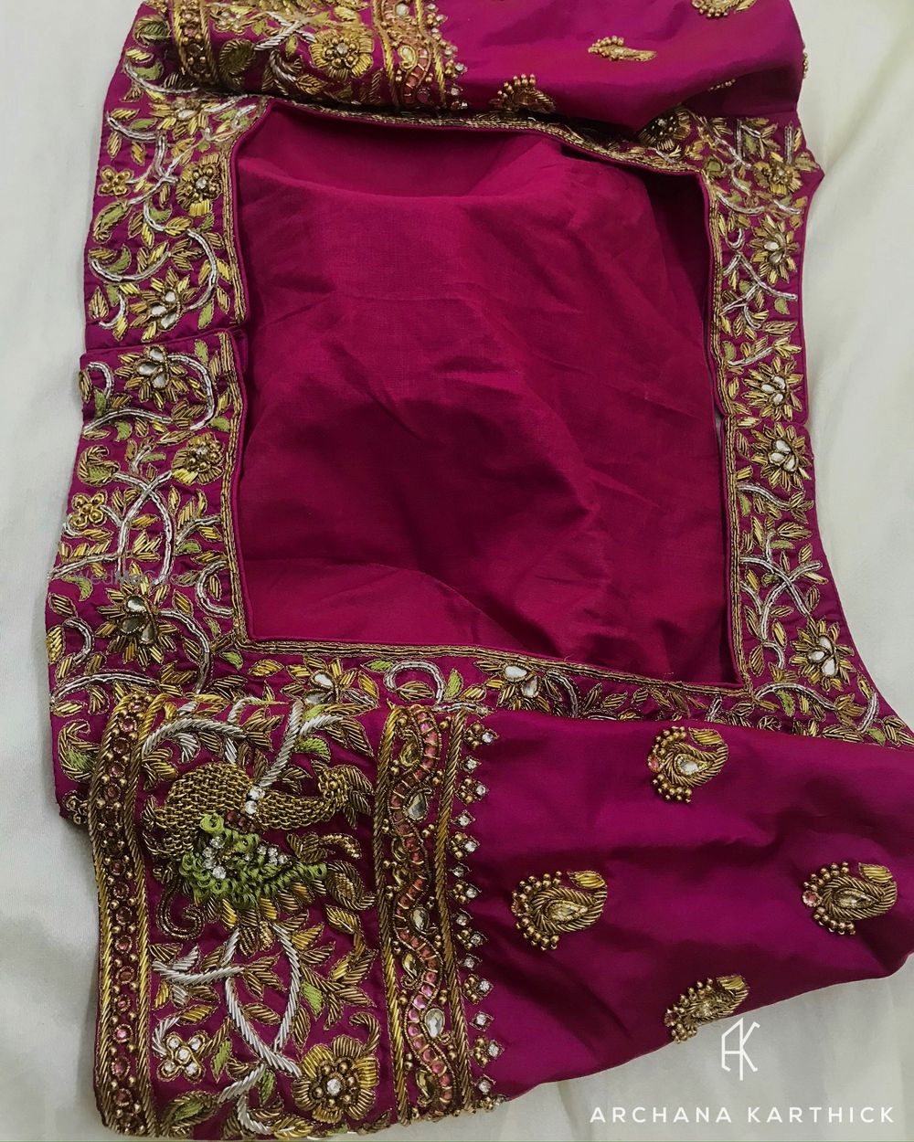 Photo From Handcrafted Blouses II - By Archana Karthick