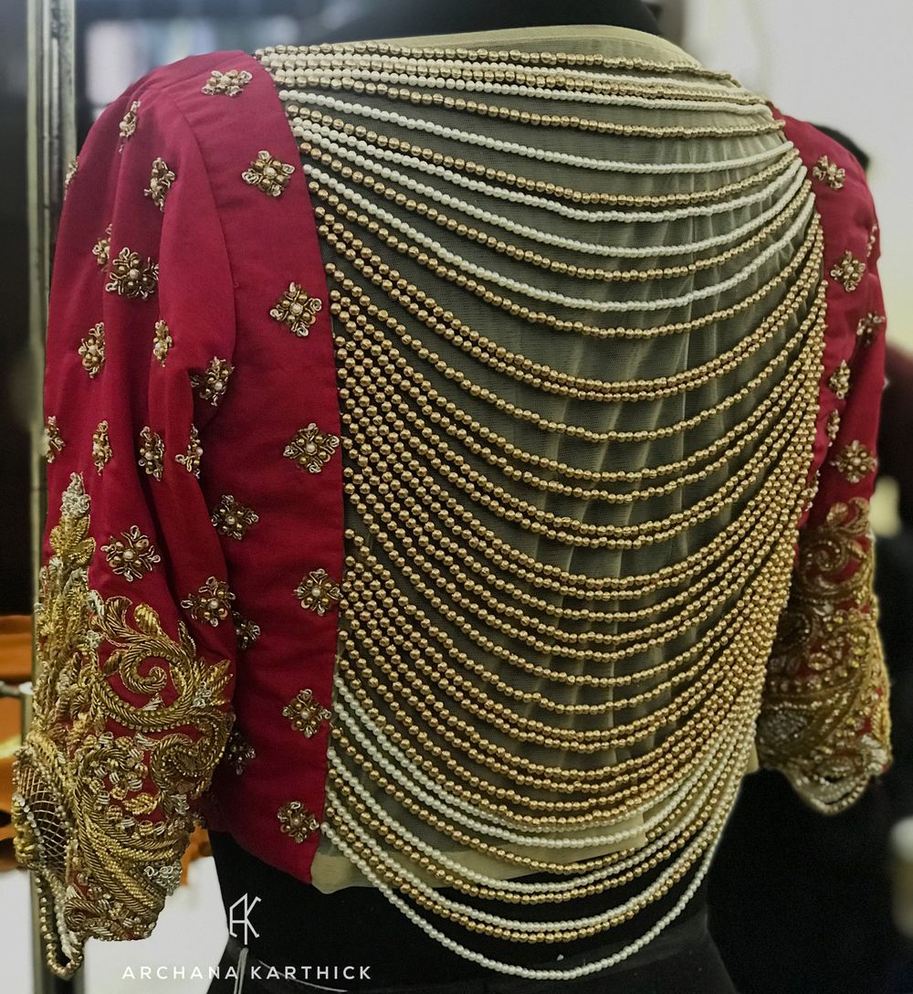 Photo From Handcrafted Blouses II - By Archana Karthick