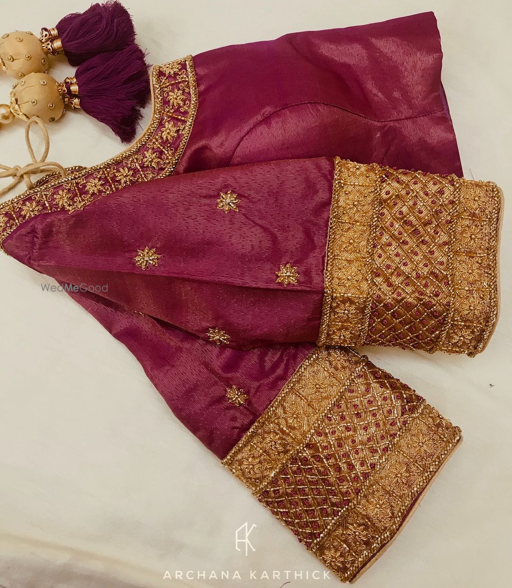 Photo From Handcrafted Blouses II - By Archana Karthick