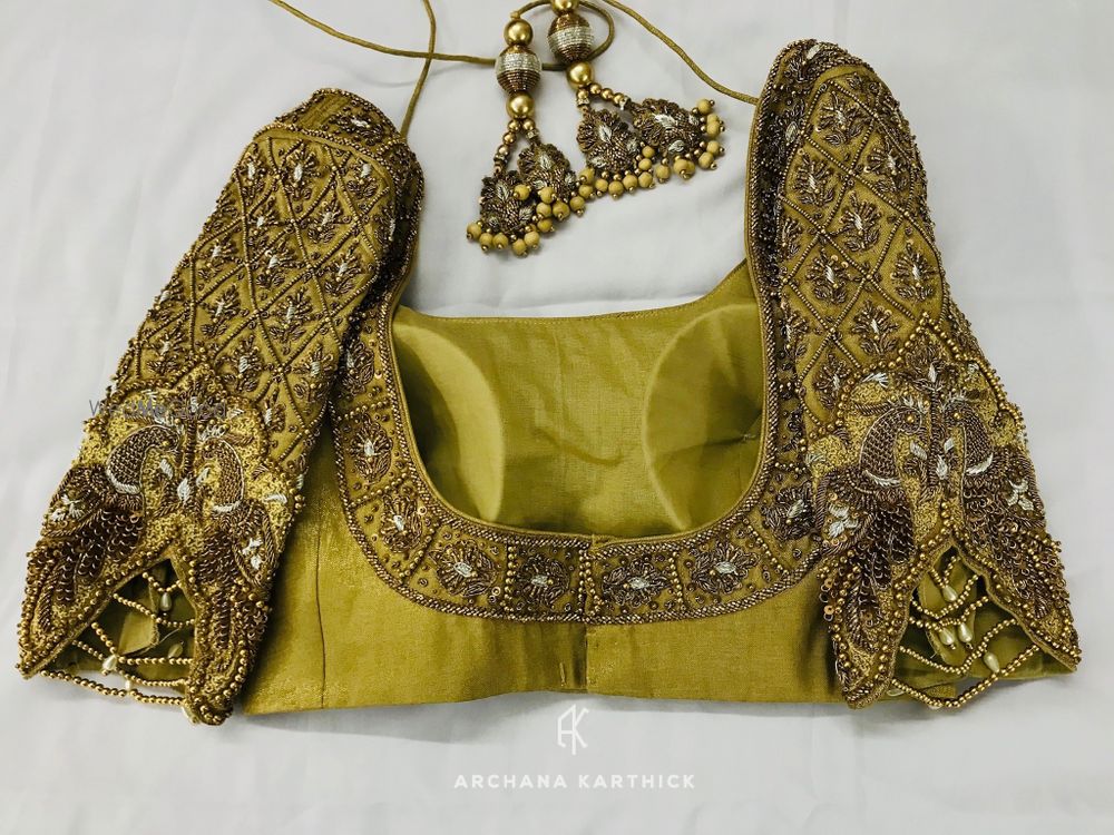 Photo From Handcrafted Blouses II - By Archana Karthick