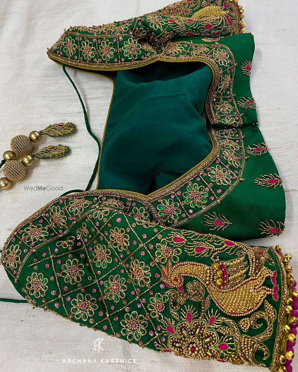 Photo From Handcrafted Blouses II - By Archana Karthick