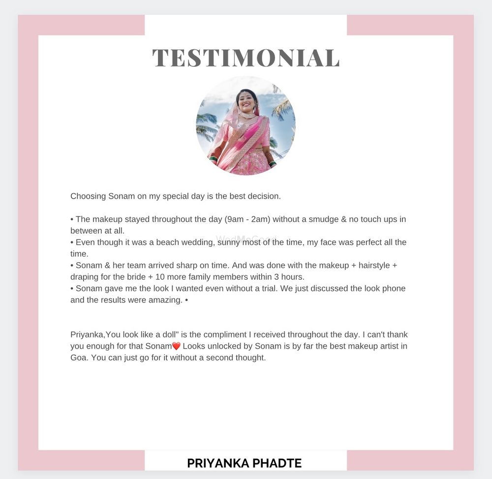 Photo From Client Reviews - By Looks Unlocked by Sonam