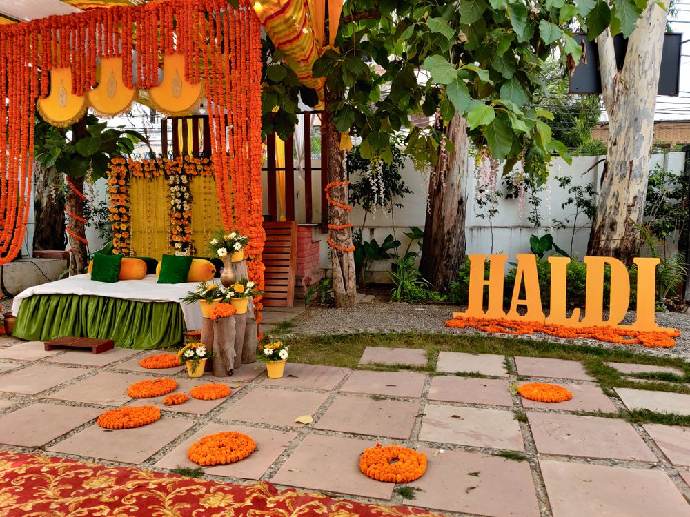 Photo From haldi decor - By Cabanas Event Planners and Decorators