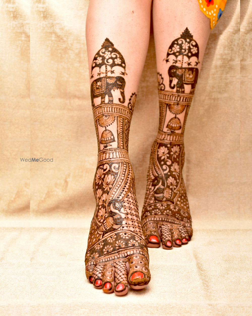 Photo From Swati Khandelwal's Bridal Mehndi - By Pushpa Mehndi Arts