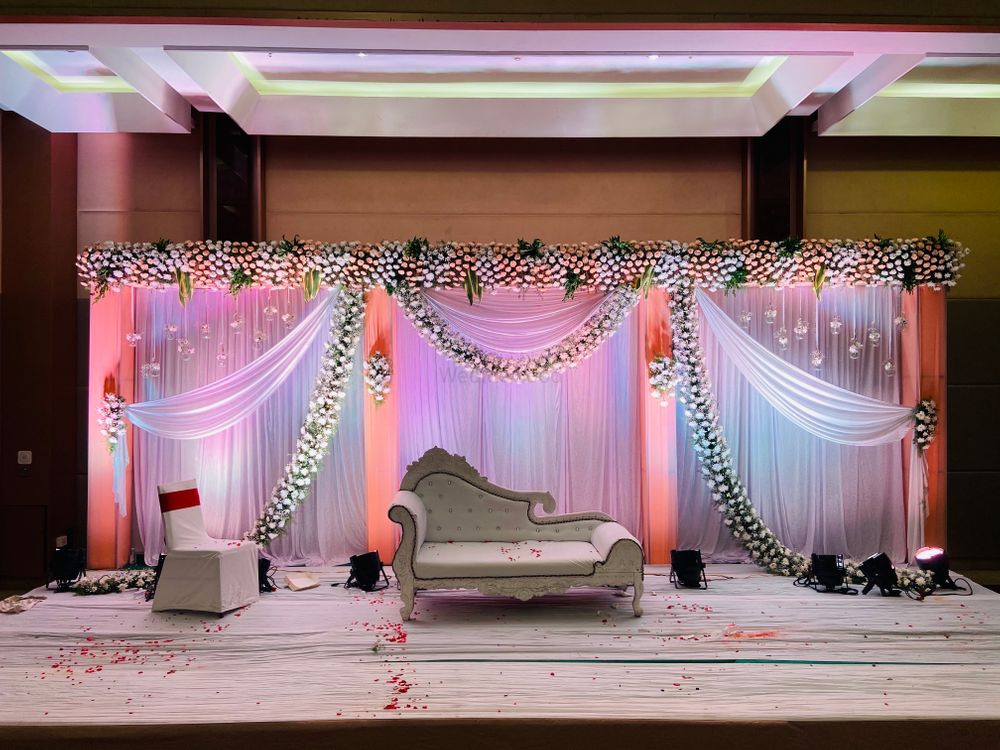 Photo From Small Engagement Stage - By N Flower Decorations